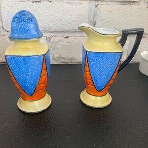 Vintage Japan ART DECO Cream&sugar Shaker